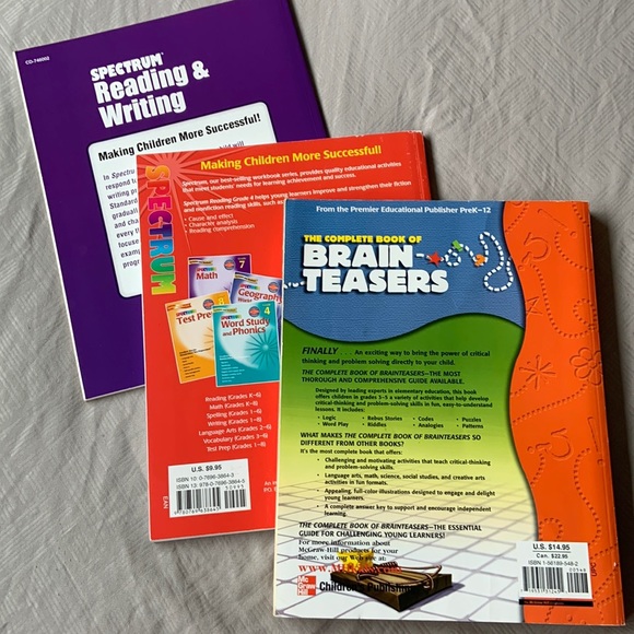 Gr 3-5 workbooks - Picture 2 of 2